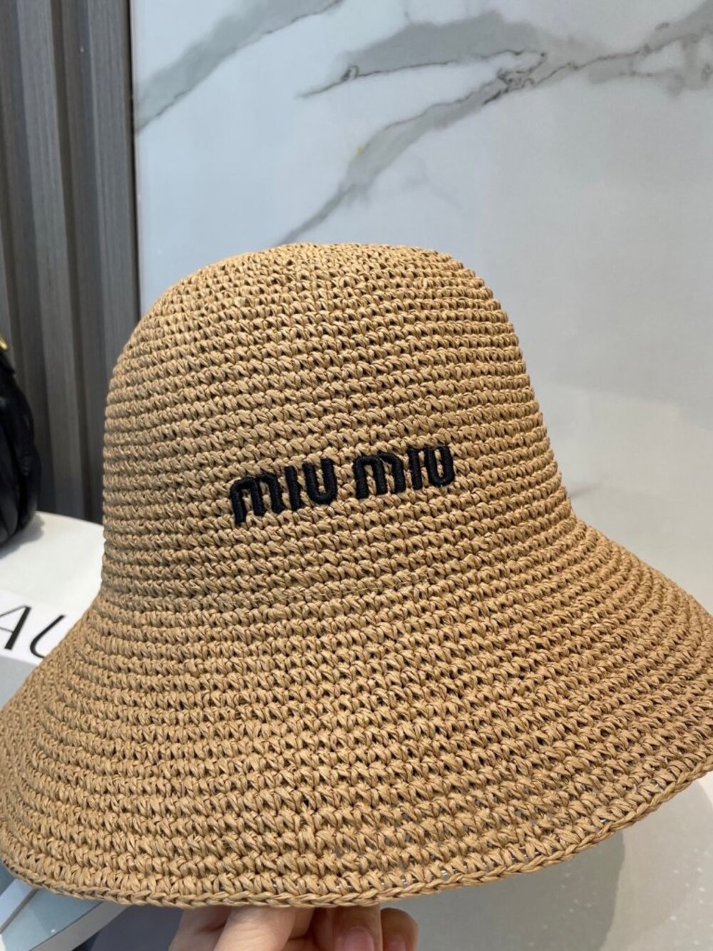 Miu Miu Straw Hat View 4